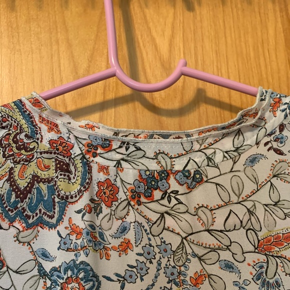 Zara Floral Tunic Blouse - Picture 7 of 8